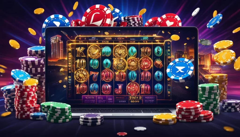 Game nổ hũ với tính năng Wild và Scatter